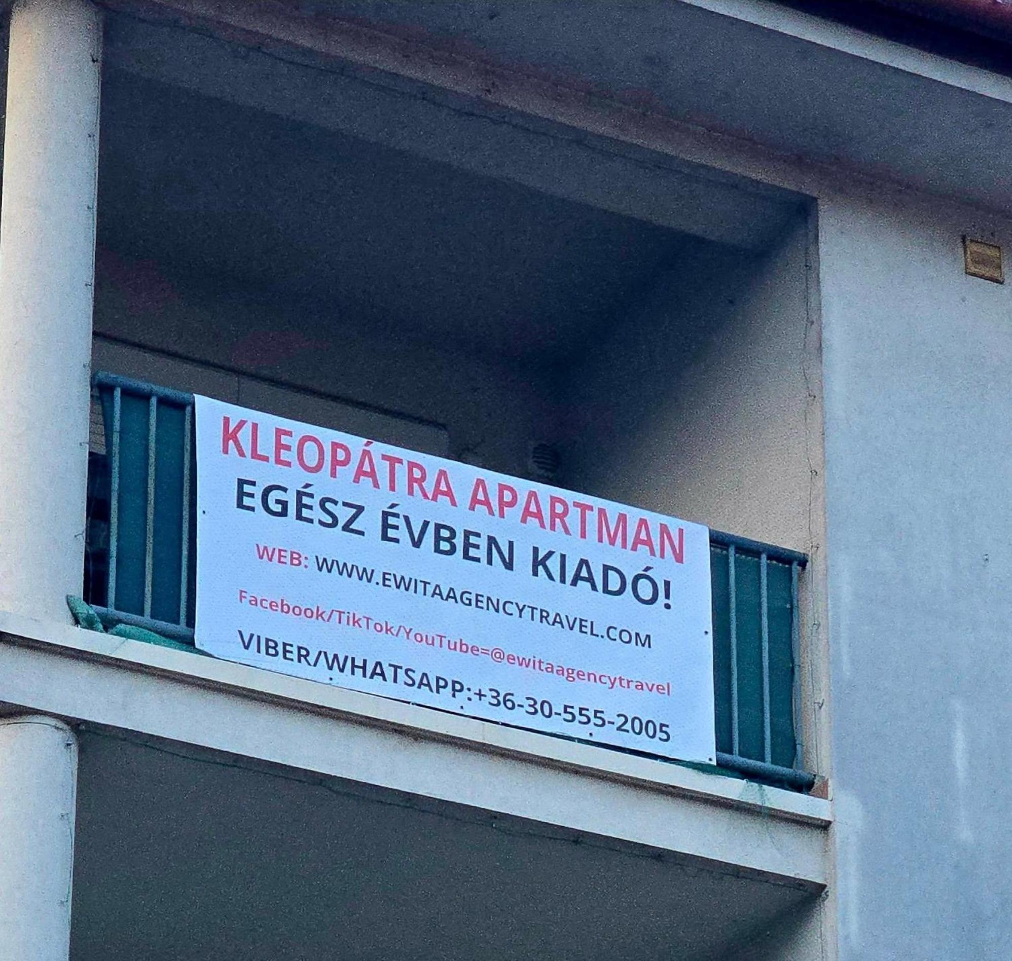 Kleopatra Apartman Hajdúszoboszló 外观 照片